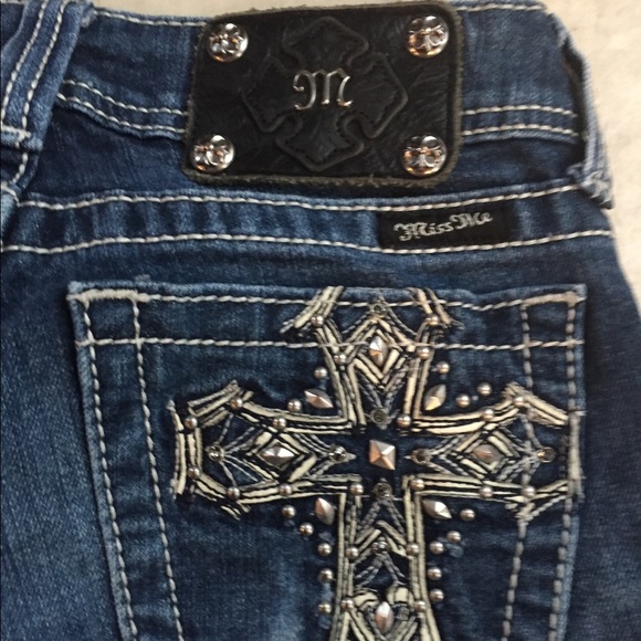 Miss Me Denim - Miss Me Jeans.  Sz 25 /31  EUC. See Measurements